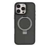 Forro Iphone 14 Pro Max Con Aro Magnético Giratorio Negro