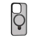 Forro Iphone 14 Con Aro Magnético Giratorio Negro