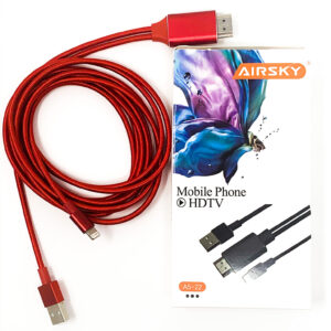 Adaptador Hdmi Iphone Hdtv Micro Usb