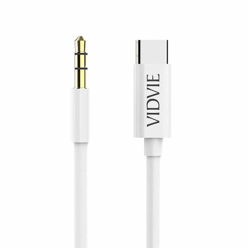 Cable Auxiliar De Tipo C A 3.5mm Vidvie Al1109 - alta señal