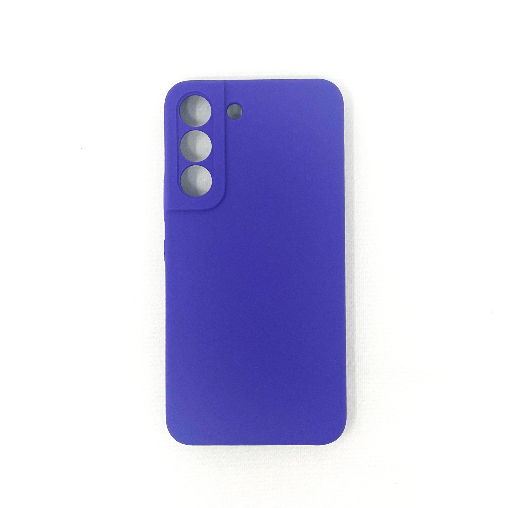 SURPHY Funda de silicona para Galaxy S22 Plus (6.6 pulgadas 2022), funda de  silicona líquida con forro de microfibra para Samsung S22 Plus (azul