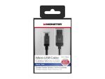 Cable Micro Usb Monster 6 Pies Negro Original