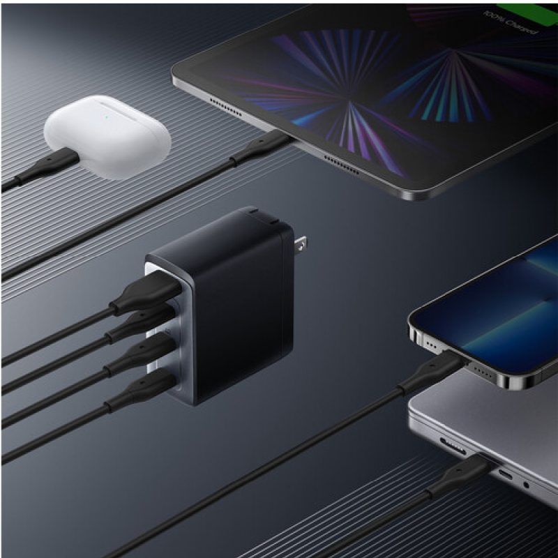 Anker 747 Charger (Ganprime 150w)- Carga 2 Laptops Alta Veolicidad A2340111 O 4 Equipos A La Misma V - Image 3