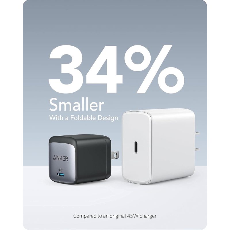 Anker Ii 45w Gan Ii Usb-C Cabeza, A2643 - Image 2