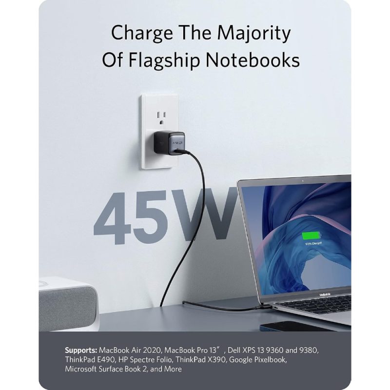 Anker Ii 45w Gan Ii Usb-C Cabeza, A2643 - Image 3