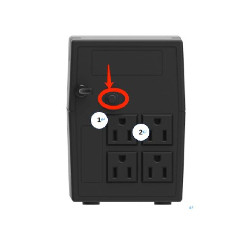 Tosbell 800va Line Interactive Ups, 120v/60hz, Led Display, With Usb/Rj11 Port, - Image 3