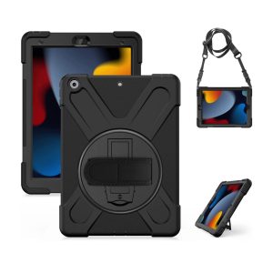 Forro Ipad 10.2 (2019/2020) 7/8/9 Generacion 360 Resistente A Caidas Con Sujetador De Lapiz