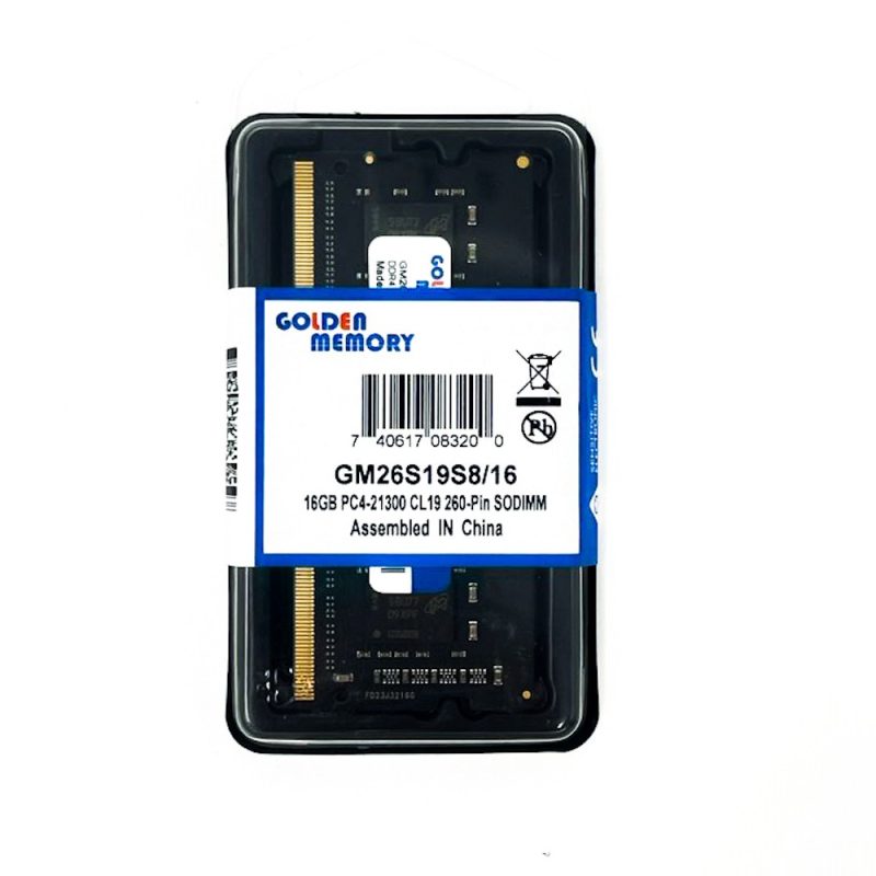 Memoria Ram Ddr4 16gb 2666mhz Laptop 260 Pin Golden Memory - Image 2