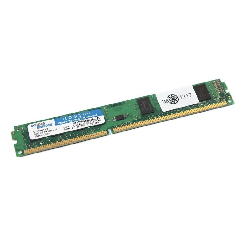 Memoria 8gb Ddr3 Dimm 2rx8 1.5v 240 Pines 1600 Mhz Golden Memory