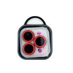 Protector Templado Camara Circulo Rojo Iphone 14 Pro /14 Pro Max