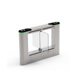 Barrera Giratoria Doble Carril Sbtl6200 Zkteco Se Pone En El Medio Sin Panel
