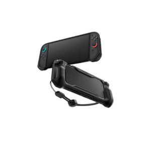 Forro Nintendo Switch Rugged Armor Spigen Negro