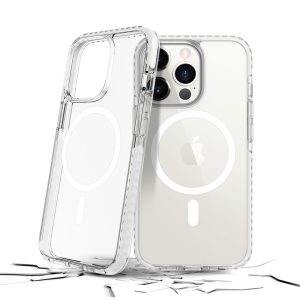 Forro Iphone 13 Pro Max/12 Pro Max 6.7 Prodigee Magsafe Magneteek White.