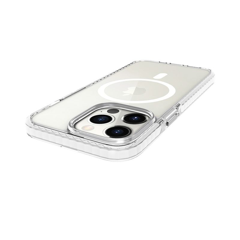 Forro Iphone 13 Pro Max/12 Pro Max 6.7 Prodigee Magsafe Magneteek White. - Image 4