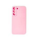 Forro Samsung S22 Plus Silicon Rosado