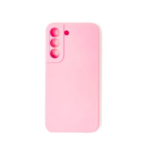 Forro Samsung S22 Plus Silicon Rosado
