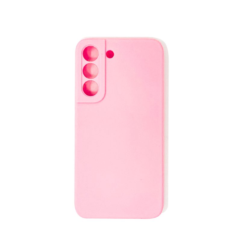 Forro Samsung S22 Plus Silicon Rosado