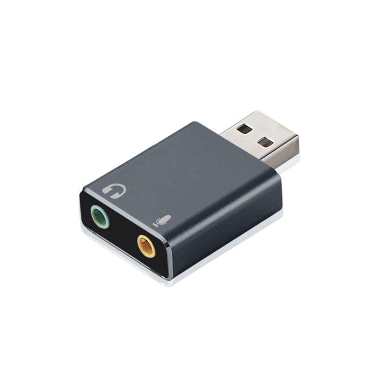 Adaptador Usb To Audio Y Mic Argom Arg-Cb-0067