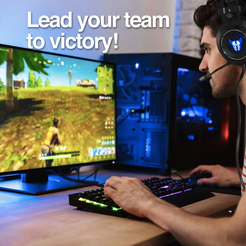 Teclado Mouse Combo Argom Combat Gaming (Kb51), Rgb, Usb Mouse (800dpi), Backlight, Ingles, Color Ne - Image 2