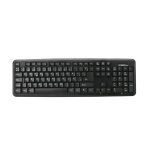 Teclado Clasico Negro Español Usb Argom Alambrico Arg-Kb-7414