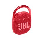 Jbl Clip 4, Altavoz Bluetooth Portátil Rojo - Impermeable Y A Prueba De Polvo Ip67