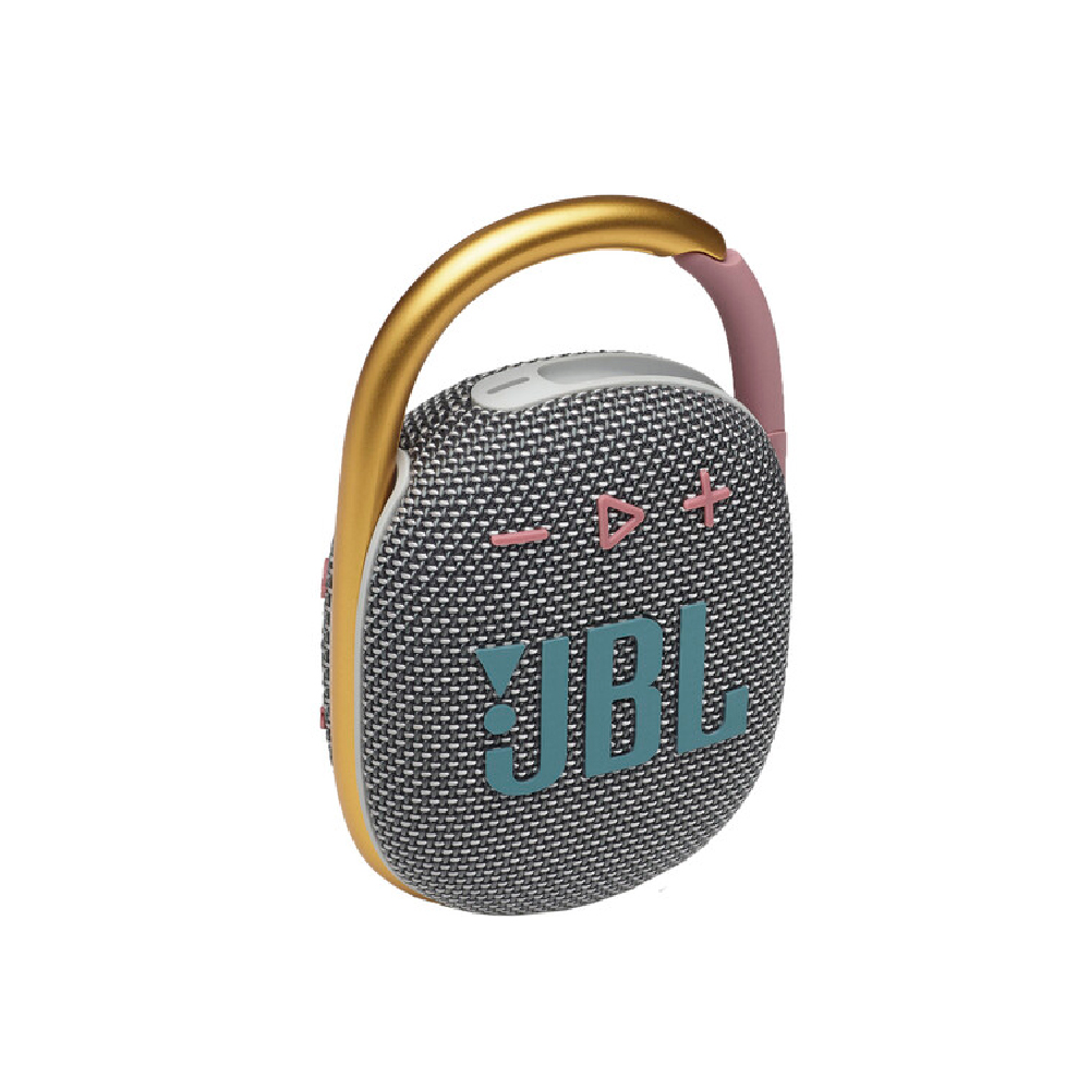 Jbl Clip 4, Altavoz Bluetooth Portátil Gris - Impermeable Y A Prueba De Polvo Ip67