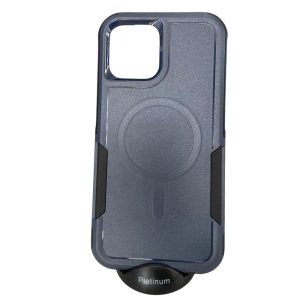 Forro Iphone 12 Pro Max Resistente Con Magsafe Azul