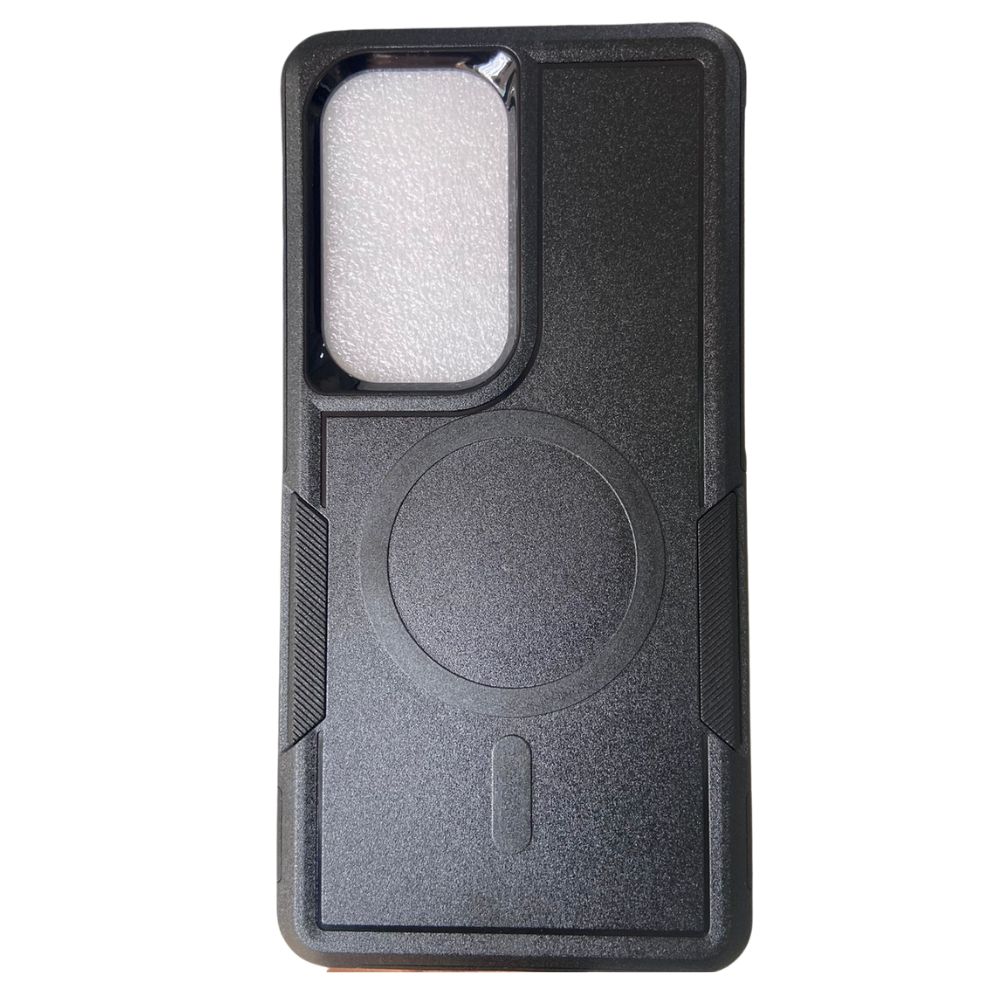 Forro Samsung S25 Resistente Con Magsafe Black/Blue