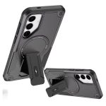 Forro Samsung S25 Resistente Con Magsafe Y Soporte Negro