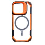 Forro Iphone 14 Pro Max Resistente Con Magsafe Y Soporte En Cámara Orange