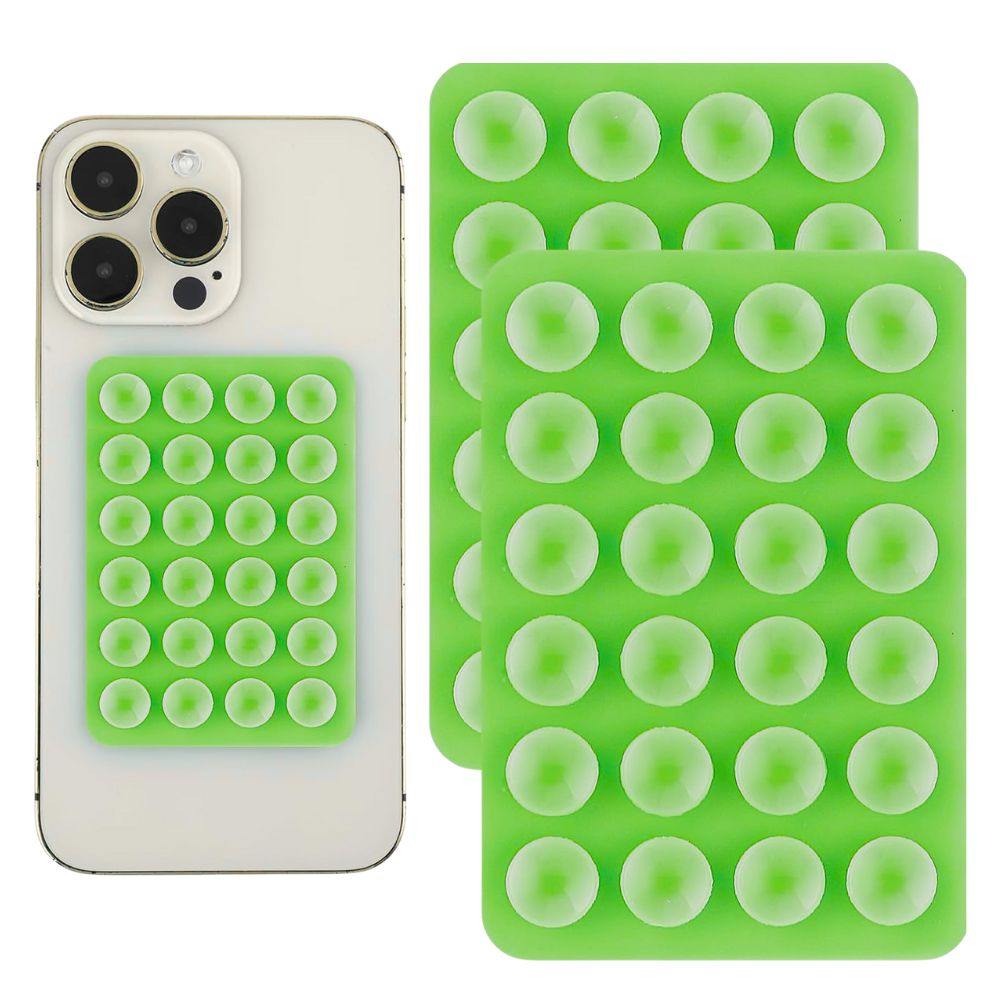 Agarre Adhesivo Antideslizante Verde Para Telefono - Image 2