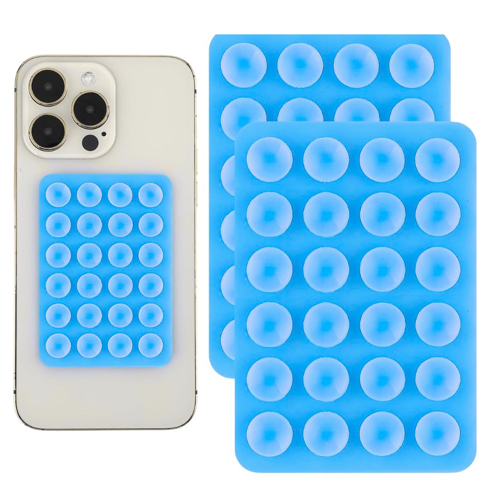 Agarre Adhesivo Antideslizante Azul Para Telefono - Image 2