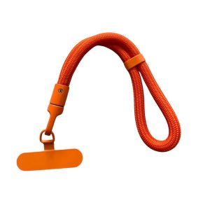 Cadena Corta Ajustable Universal Naranja Para Telefono