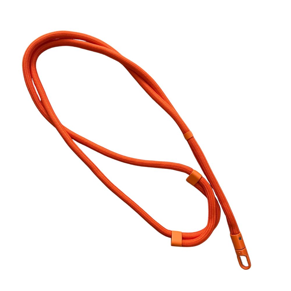 Cadena Larga Ajustable Universal Naranja Para Telefono - Image 2