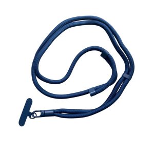 Cadena Larga Ajustable Azul Gris Para Telefono