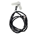 Cadena Larga Negra Para Telefono