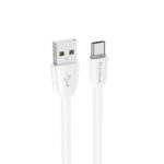 Cable Engomado Tipo C, 1m/3 Pies, Usb-A  A Tipo C, P11tc Platinum