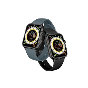 Smartwatch (Reloj Inteligente) Argom, Skeiwatch S55 - Bezzel Negro - 2 Correas Incluidas Negra Y Azu