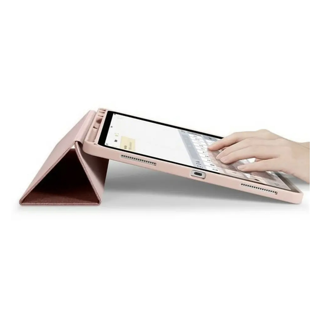 Forro Ipad Pro 11" Urban Fit Rose Gold Spigen 2022/2021/2020/2018 - Imagen 3