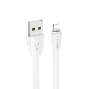 Cable Engomado Iphone , 1m, 3 Pies, Usb A To Lightning, P11i Platinum