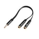 Cable Auxiliar 3.5mm Masculino A Doble Femenino Argom
