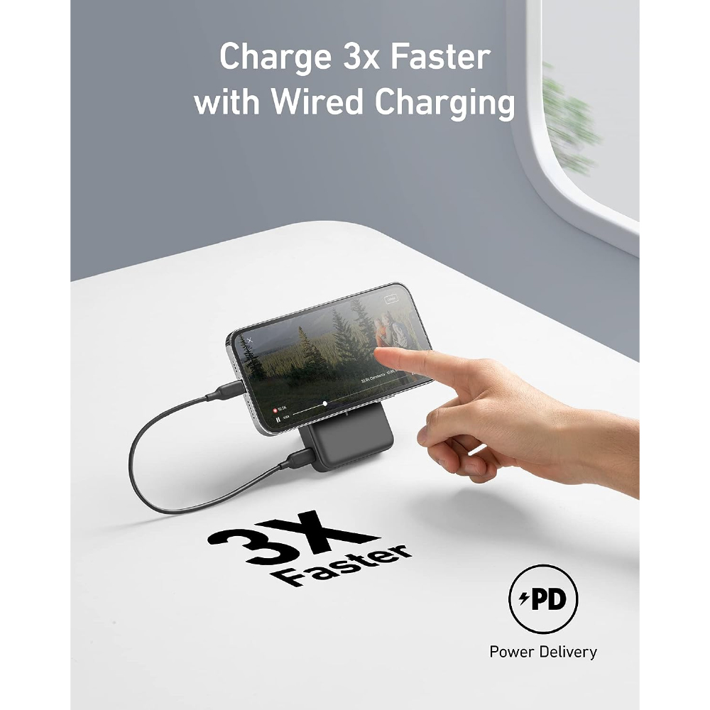 Anker Maggo Power Bank (10k, Magnetic Wireless) (H)Offline - Un (Excluded Cn, Europe) Black 1 - Imagen 3