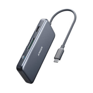 Anker Hub 547 Usb-C Hub (7 En 2), Usb C Thunderbolt 4, Hdmi 4k, Usb C Y 2 Usb A, Pd100w,Lector Sd
