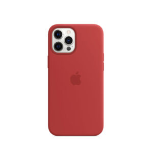 Forro Silicon Iphone 12 Pro Max Rojo