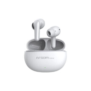 Auricular Argom True Wireless Earbuds Skeipod E20enc Ipx5 White Arg-Hs-5020wt