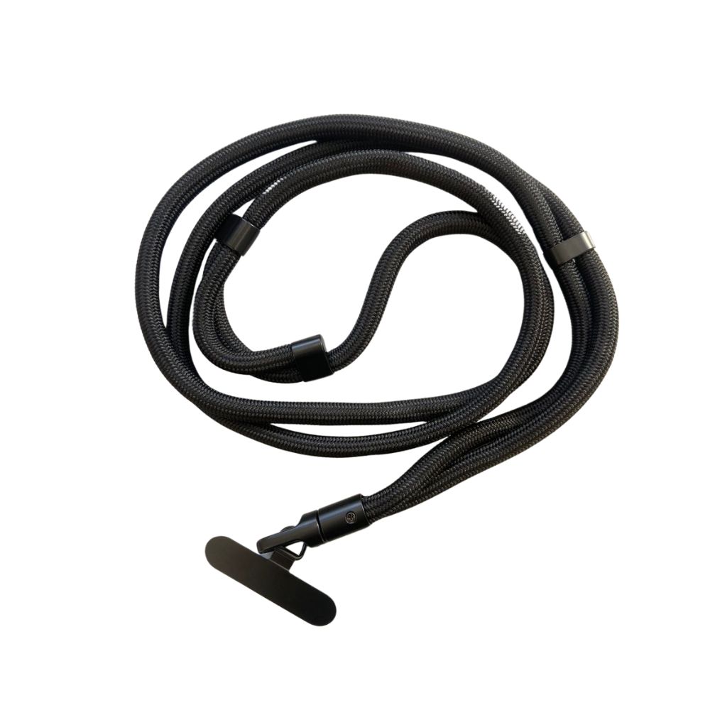Cadena Larga Ajustable Universal Negra Para Telefono