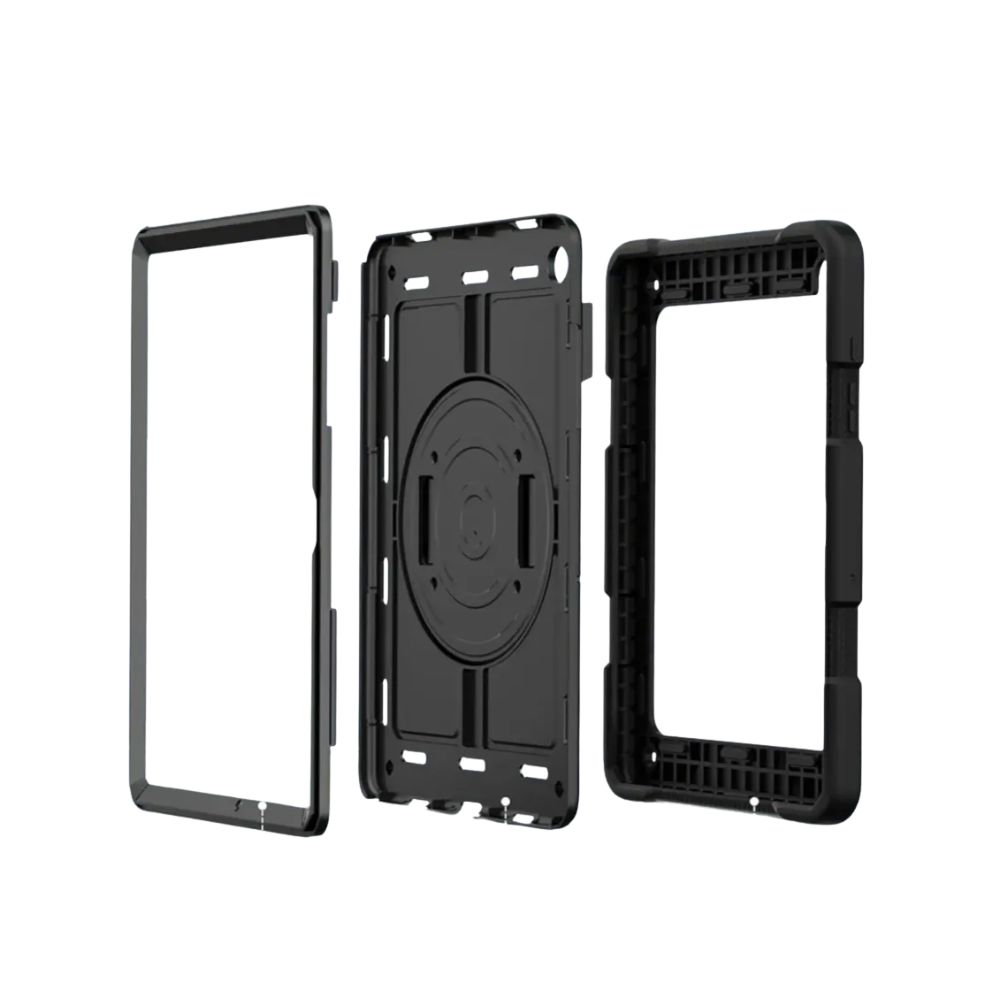 Forro Con Protector De Pantalla Samsung A9 8.7" 360 /Tab A11/ Sm-X110/Sm-X115 Army Resistente A Caid - Imagen 3