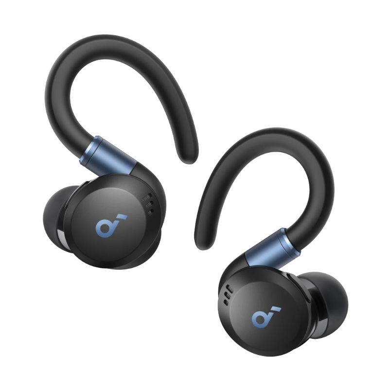 Auriculares Sport X20 Soundcore | Deportivos Intrauditivos Cómodos Con Gancho Negro